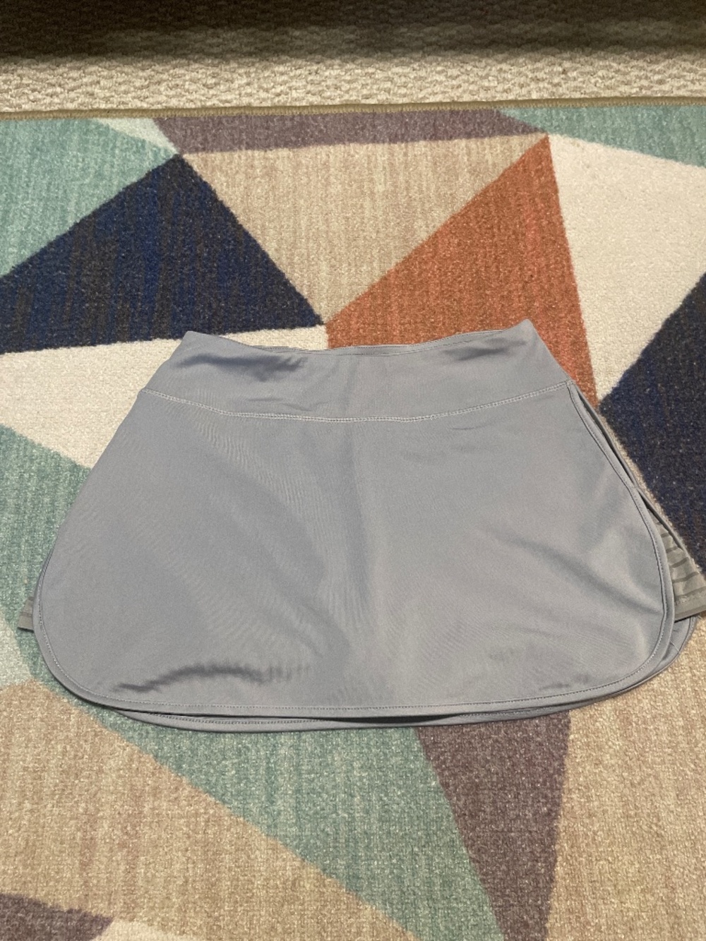 Grey tennis skirt